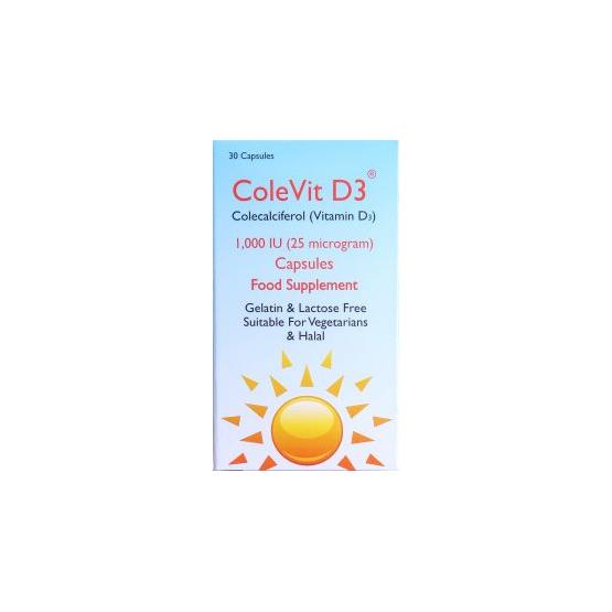 COLEVIT D3 1000IU 30TAB ... STERLING
