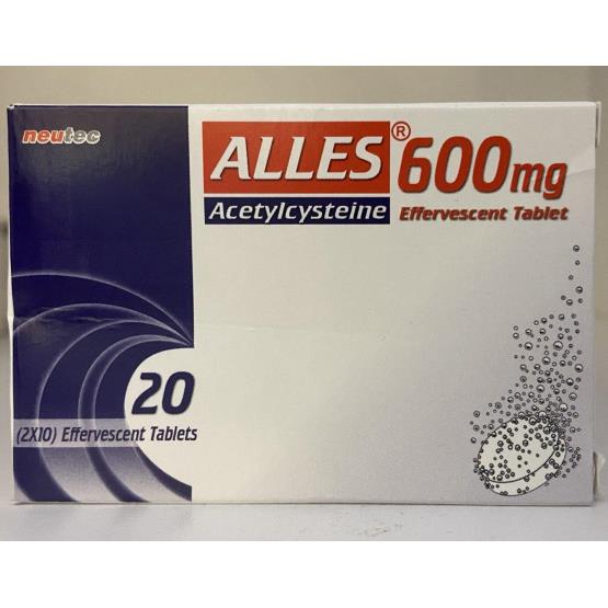 ALLES 600MG 20 EFFERVESCENT TAB...NEUTEC)