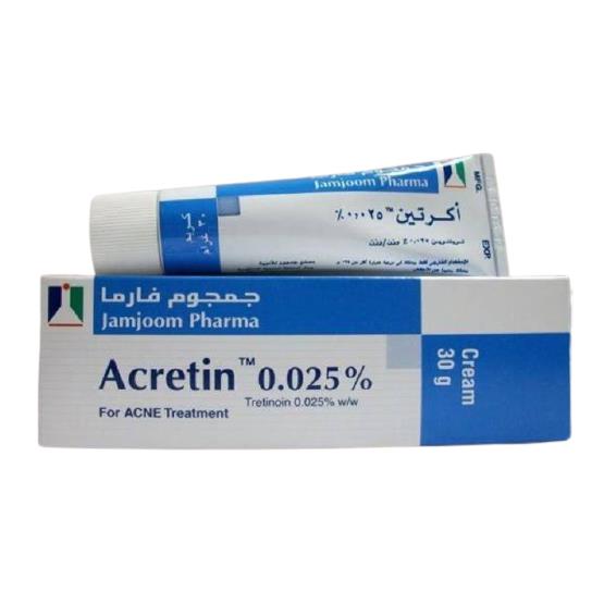 ACRETIN 0.025%CREAM
