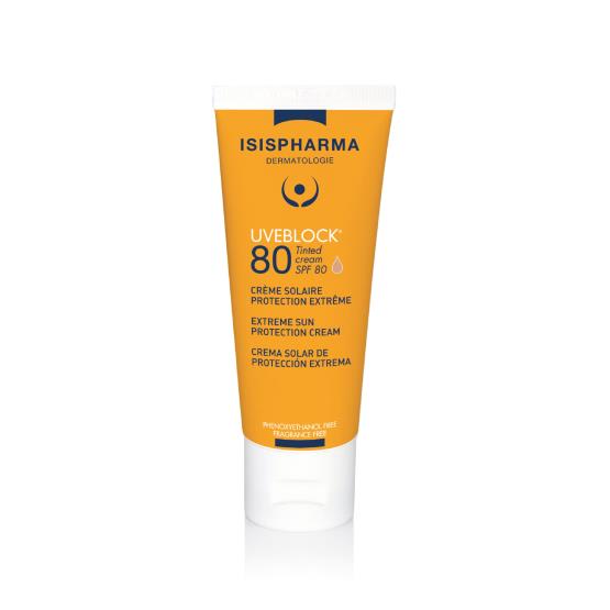 UVEBLOCK SPF 80 TINTED CREAM ... ISIS