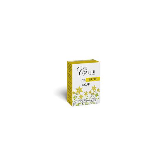 CAELIN 5% SULFUR Soap 100% VEGETABLE OIL