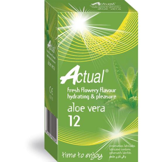 ACTUAL ALOE VERA 12 condoms