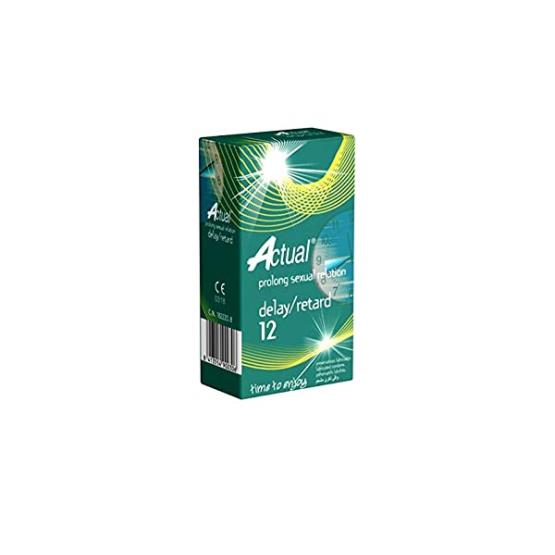 ACTUAL DELAY/ RETARD 12 condoms