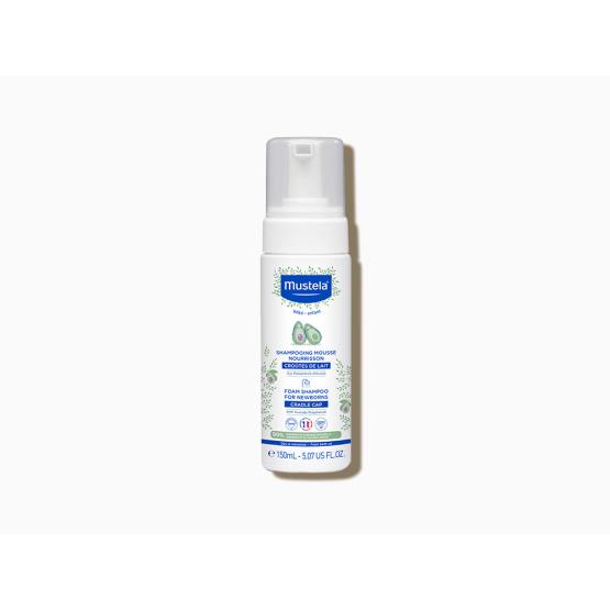 CRADLE CAP NEWBORN FOAM SHAMPOO 150ML ... MUSTELA
