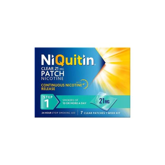 NIQUITIN STEP 1 ( 7 PATCHES) ... OMEGA PHARMA