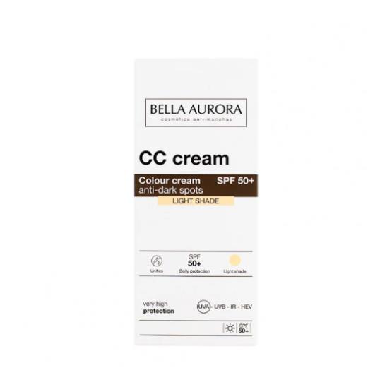 CC CREAM LIGHT SHADE SPF50 30ML ... BELLA AURORA