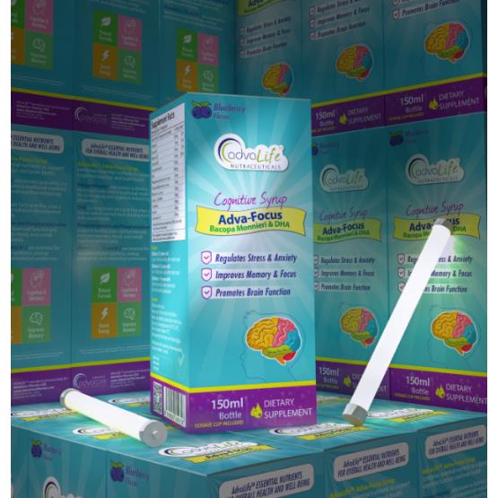 COGNITIVE ADVA FOCUS SYRUP 150ML ... ADVALIFE
