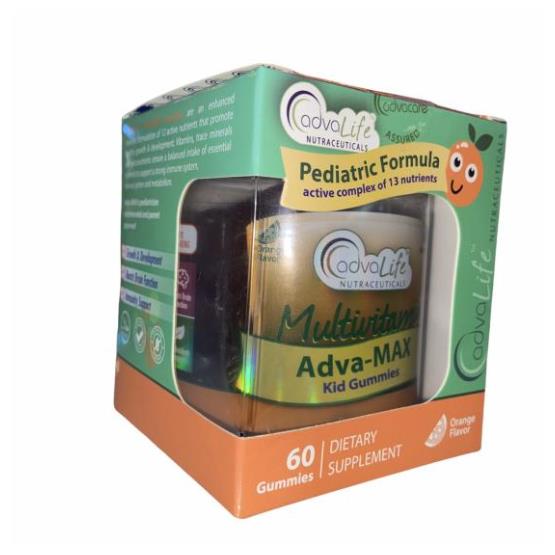 ADVA GROWTH APPETITE INHANCER 60 GUMMIES ... ADVALIFE