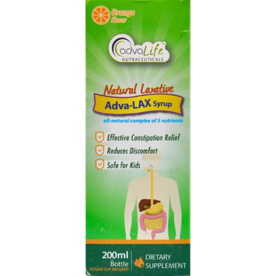 ADVA LAX SYRUP 200ML ... ADVALIFE