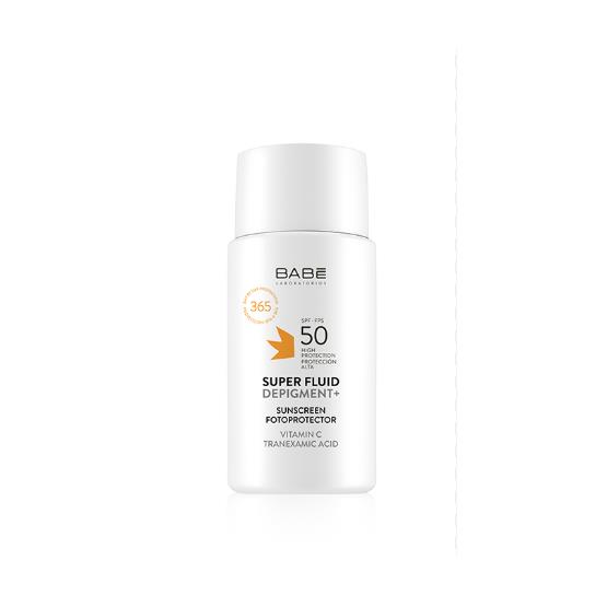 SUPER FLUID DIPEGMENT PLUS SPF 50 SUNSCREEN 50ML ... BABE