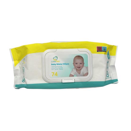 BABY WATER WIPES 74PCS ... LITTLEPAM