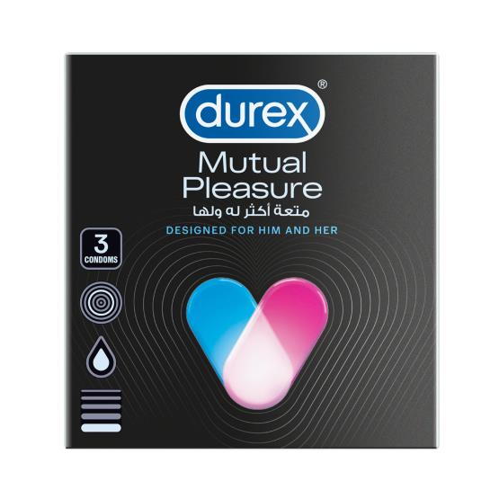 Durex Mutual Pleasure Condoms 3pcs