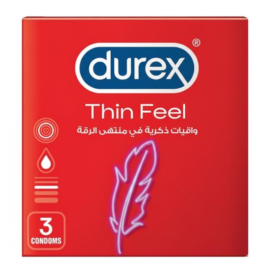 Durex Thin Feel Condoms 3pcs