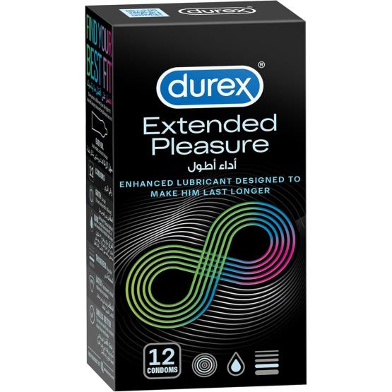 DUREX Extended pleasure 12PC CONDOM