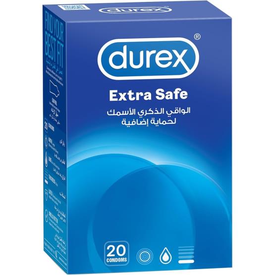DUREX Extra Safe 20PC CONDOM