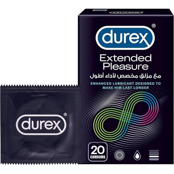 DUREX Extended pleasure 20PC CONDOM
