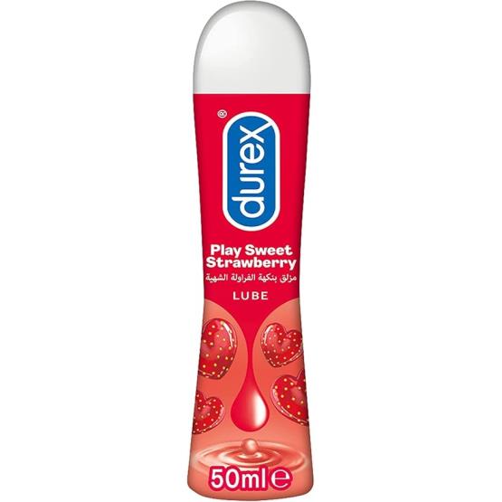 Play Sweet Strawberry Lubricant  50ml Durex