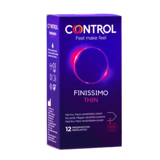 FINISSIMO THIN CONDOM 12 PCS ... CONTROL