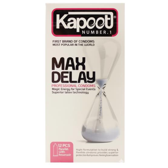 MAX DELAY CONDOMS 12PCS ... KAPEET