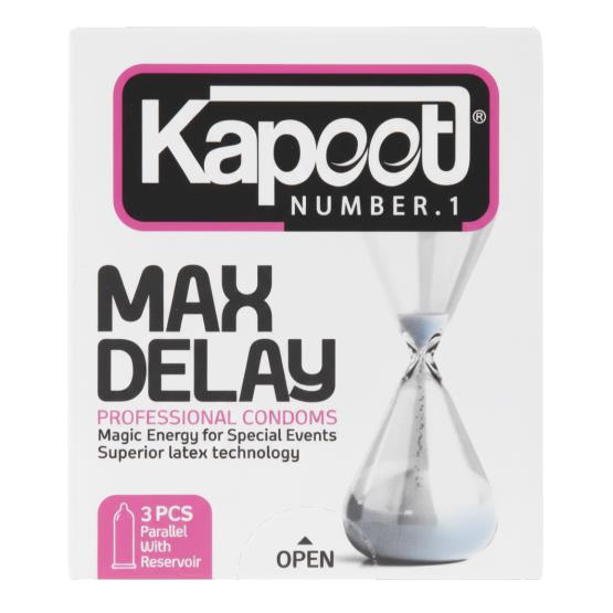 MAX DELAY CONDOMS 3PCS ... KAPEET