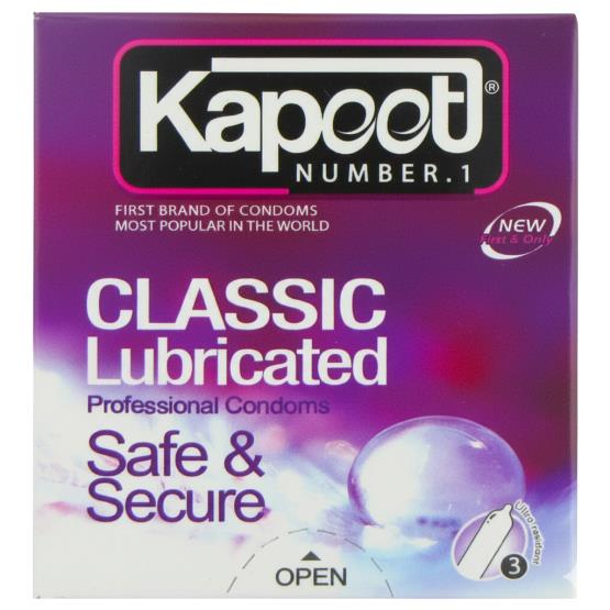 CLASSIC LUBRICATED CONDOMS 3PCS ... KAPEET
