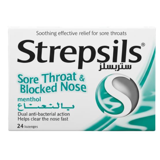 MENTHOL 24PCS ... STREPSILS