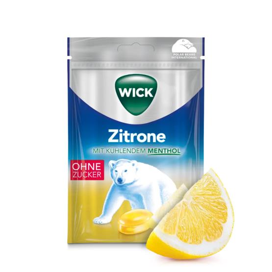 LEMON WITH COOLING MENTHOL LOZENGES ... WICK
