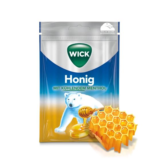 HONEY WITH COOLING MENTHOL LOZENGES ... WICK