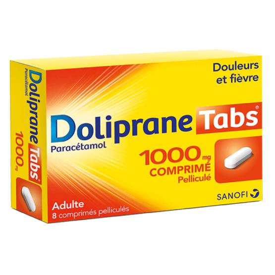 DOLIPRANE 1000MG TAB ....SANOFI