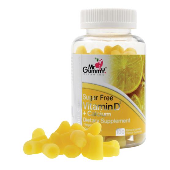 MR GUMMY CALCIUM WITH VITA.D LEMON 100GUM