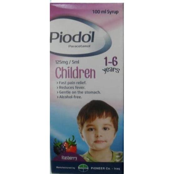PIODOL 125MG/5ML CHILDREN SUSP.100ML....PIONEER