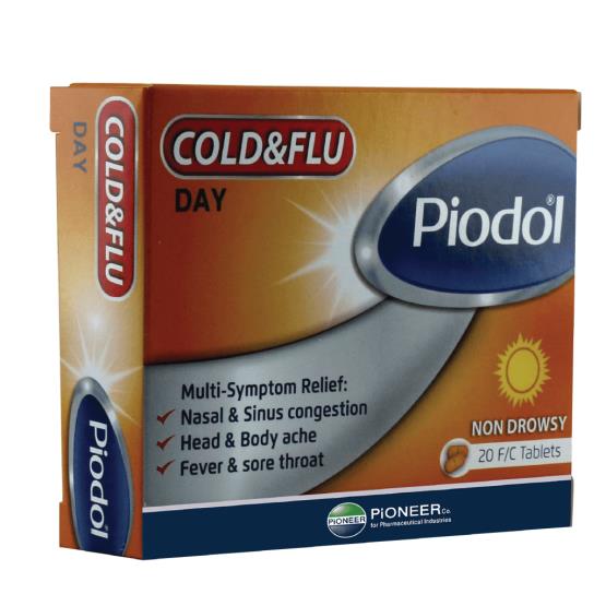 PIODOL COLD&FLU DAY 20TAB.... PIONEER