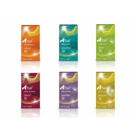 ACTUAL DELAY/ RETARD 12 condoms