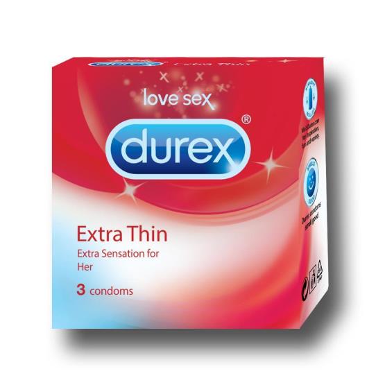 ULTRA THIN condoms 3 PCS ... DUREX