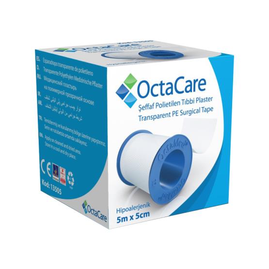 OCTACARE TRANSPARENT PLASTER 5M*5CM