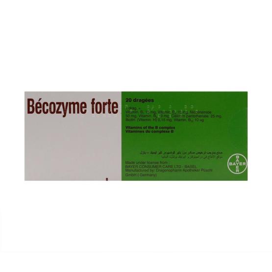 BECOZYME FORTE 20TAB ... BAYER