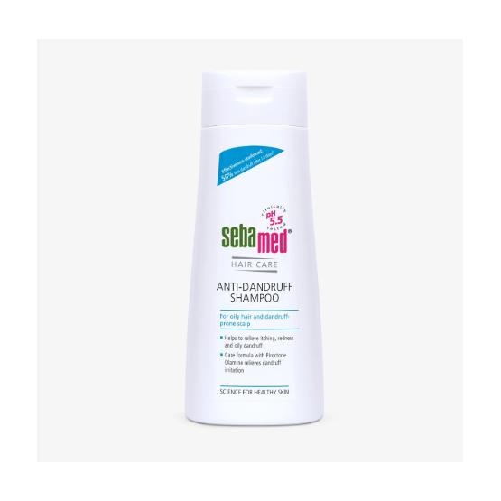 ANTIDANDRUFF SHAMPOO FOR OILY HAIR 200ML ... SEBAMED