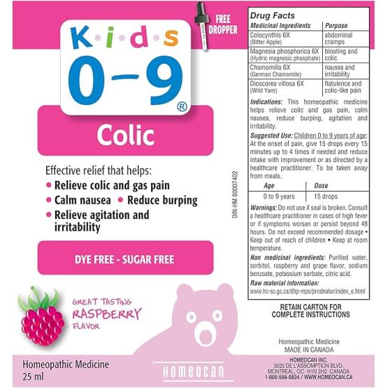 0-9KIDS COLIC DROP ... HOMEOCAN