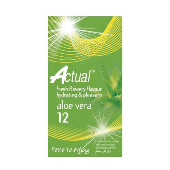 ACTUAL ALOE VERA 12 condoms
