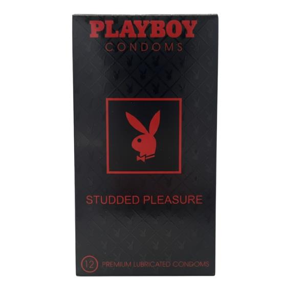 PLAYBOY CONDOM STUDDED PLEASURE 12 PCS