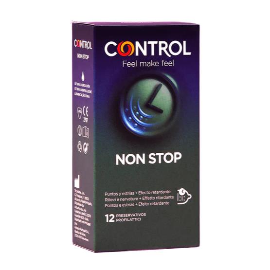 NON STOP CONDOM 12 PCS ... CONTROL