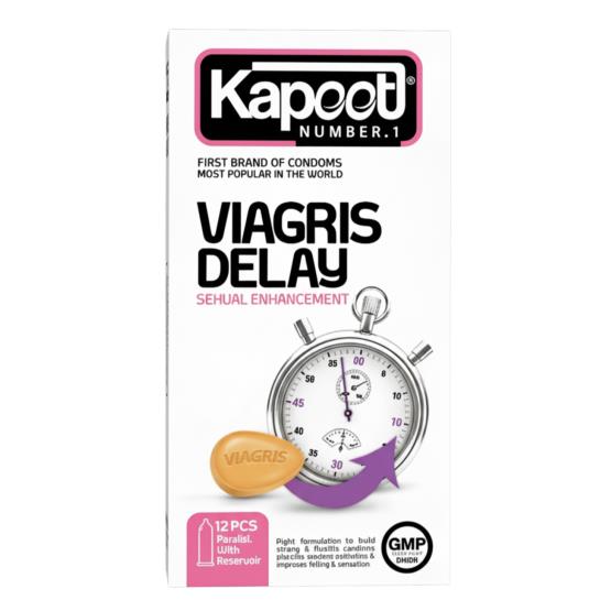 VIAGRIS DELAY CONDOMS 12PCS ... KAPEET