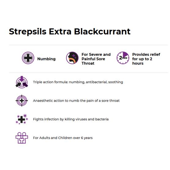 EXTRA 24PCS ... STREPSILS