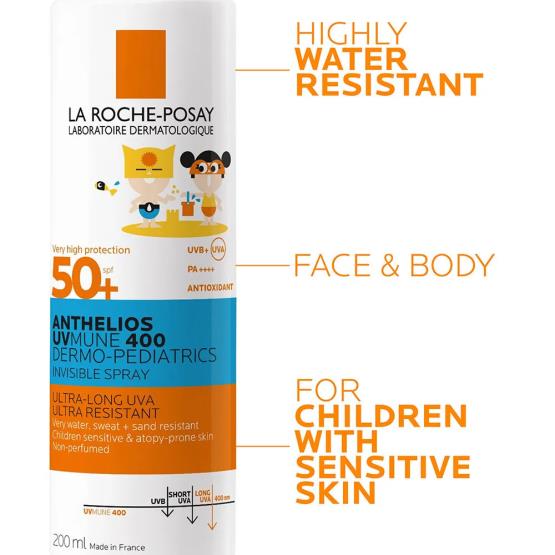 ANTHELIOS FOR KIDS SPF50 SPRAY 200ML ... LRP