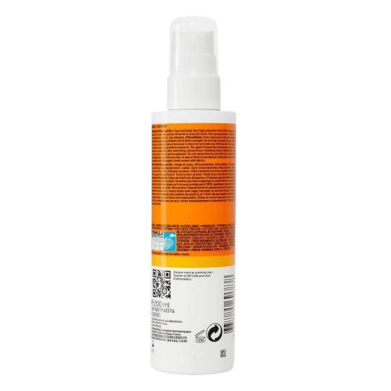 ANTHELIOUS INVISIBLE SPRAY 200ML ... LRP
